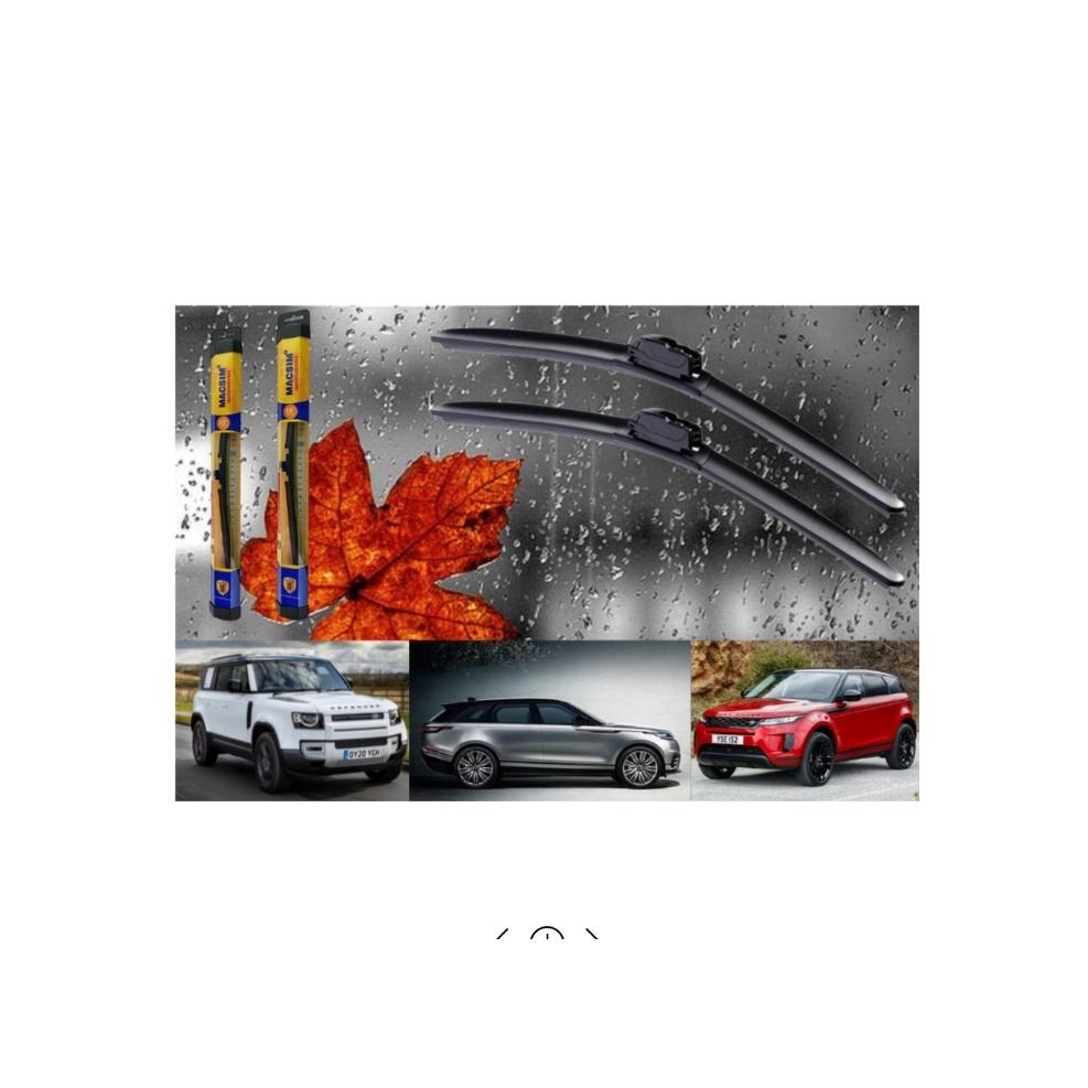 Combo cần gạt nước mưa ô tô Nano Silicon Macsim cho xe Land Rover Range Rover Sport 2005-2012