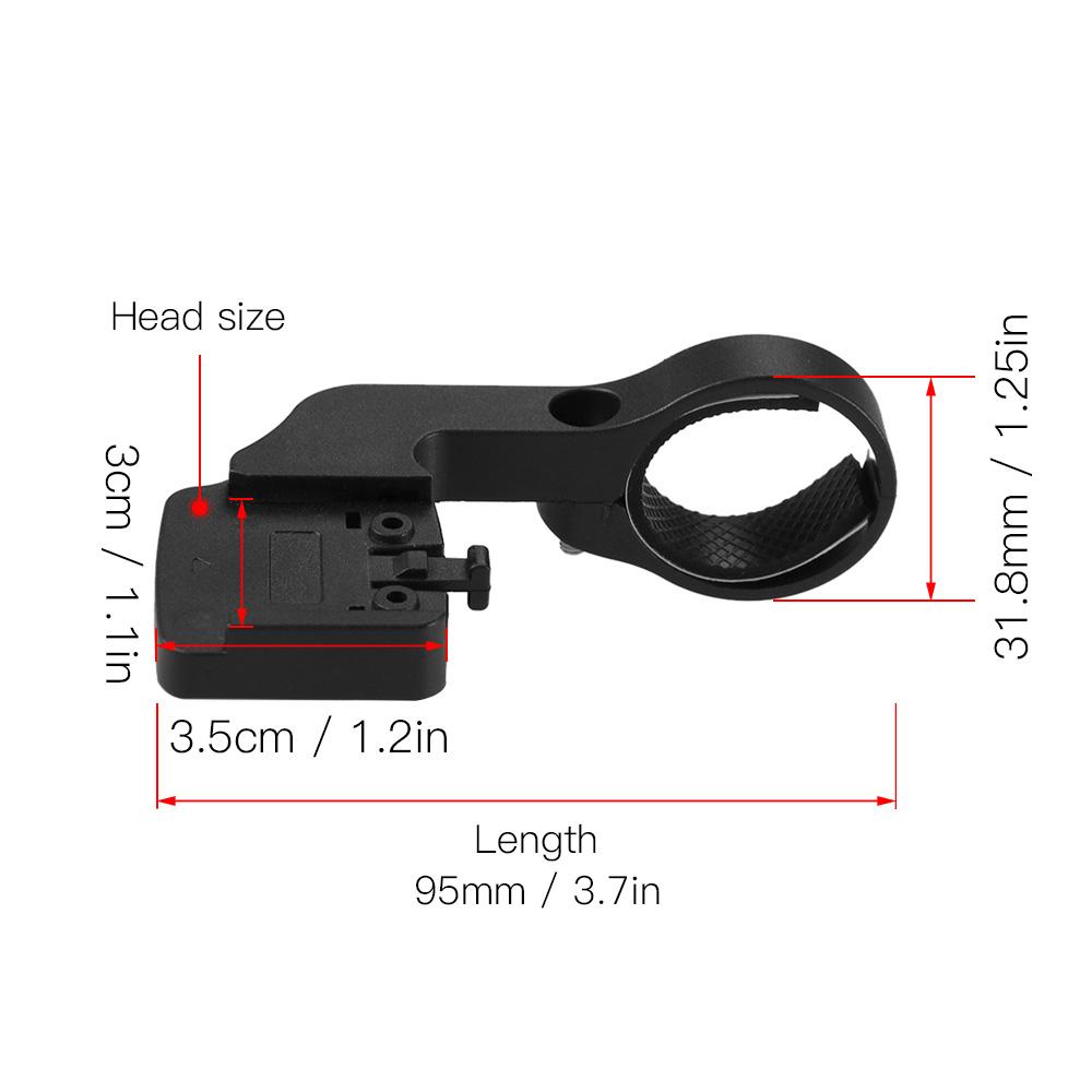 Giá đỡ máy tính cho xe đạp bằng sợi nylon cho độ bền và độ cứng,Thích hợp cho máy tính xe đạp dòng BOGEER.