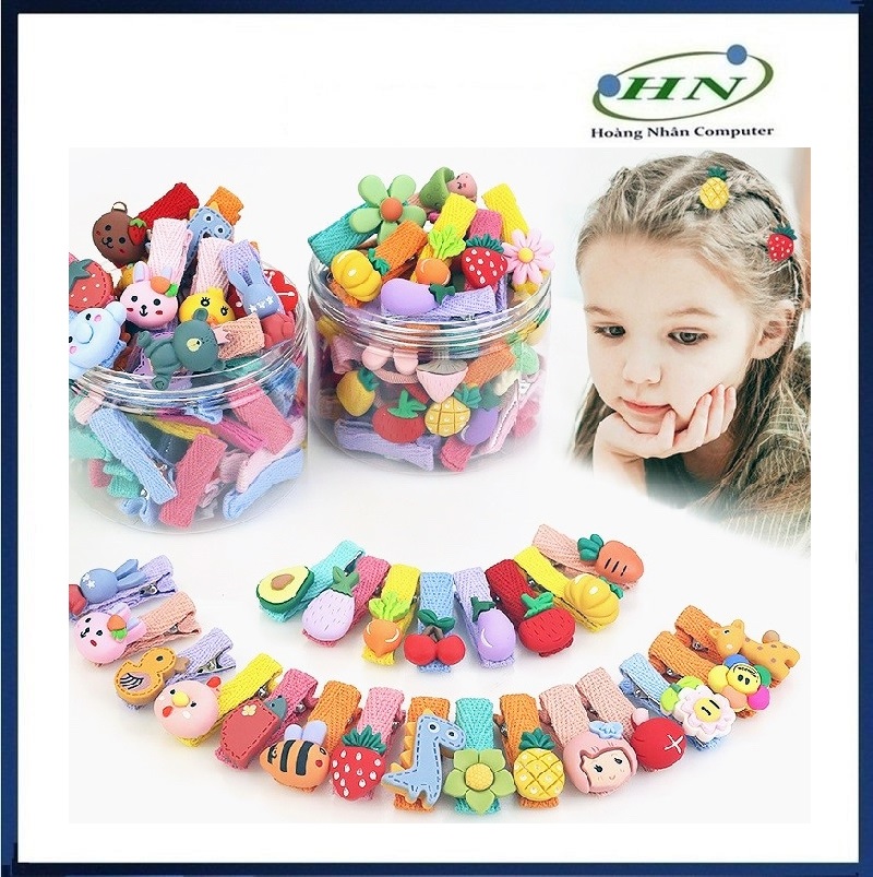 HŨ 20 KẸP TÓC CANDY CHO BÉ SIÊU DỄ THƯƠNG - HN