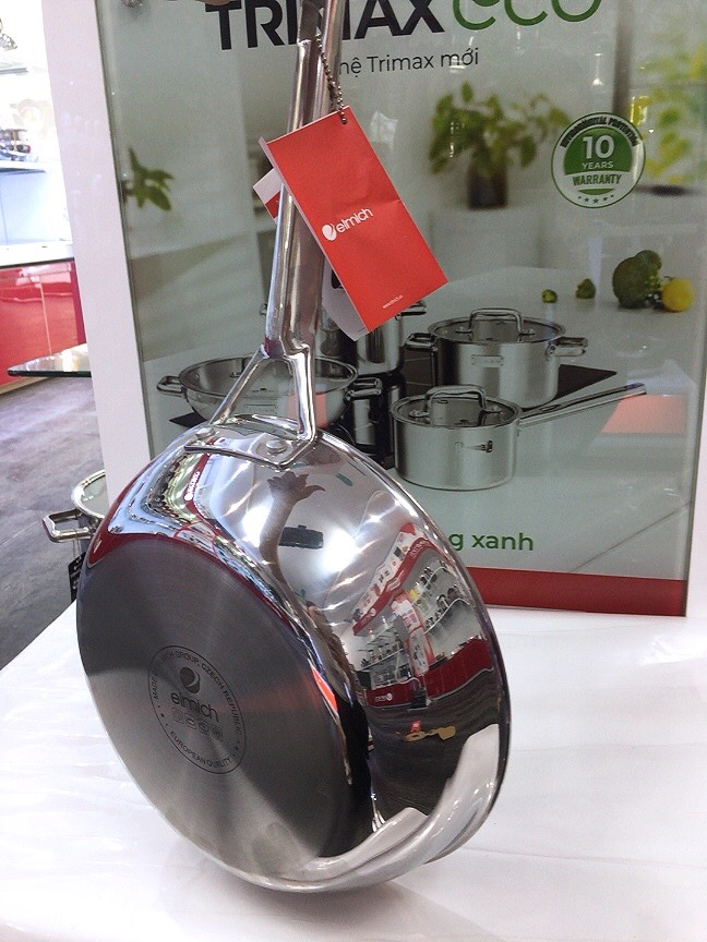 Chảo chống dính inox liền khối Elmich Trimax CZ EL-3837 size 26cm