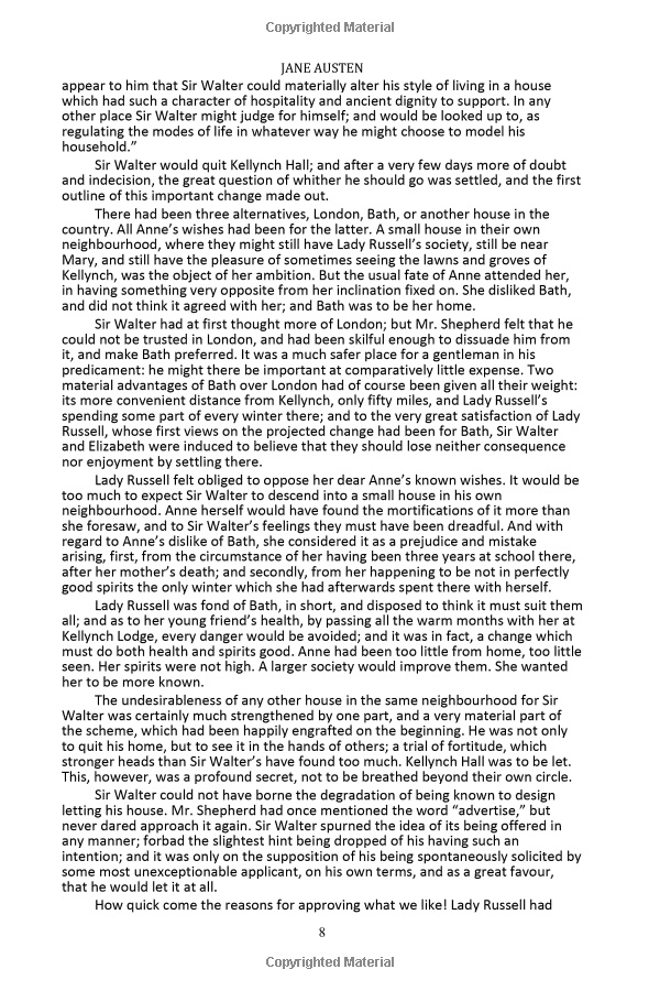 Sách Signet Classics: Persuasion