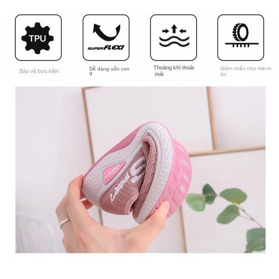 CHZK mới lưới thoáng khí giản dị tăng chiều cao giày thể thao phụ nữ