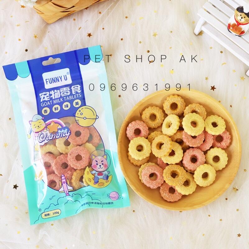 Bánh thưởng sumiho cho chó mèo đủ vị 100g