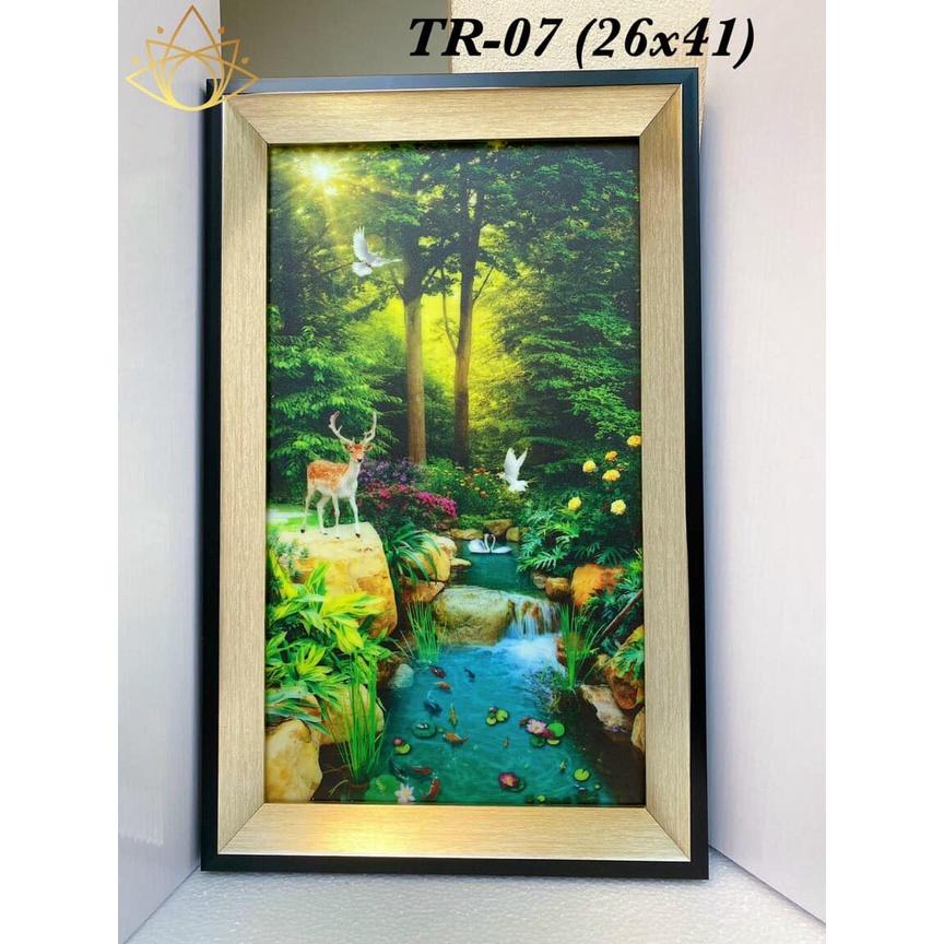 Tranh đèn led 5D treo tường 03 chế độ ánh sáng sử dụng trang trí nội thất