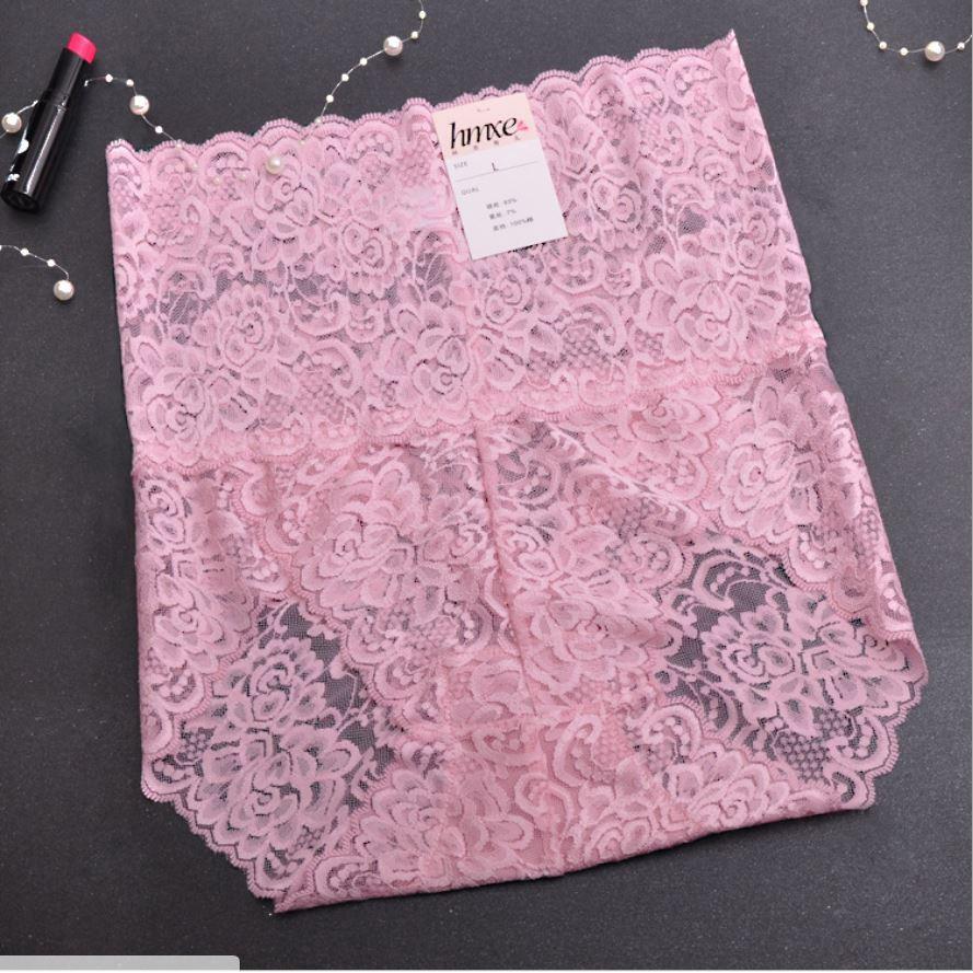 Quần lót cạp cao  chất ren cao cấp mềm mại gợi cảm sexy -QRCC04