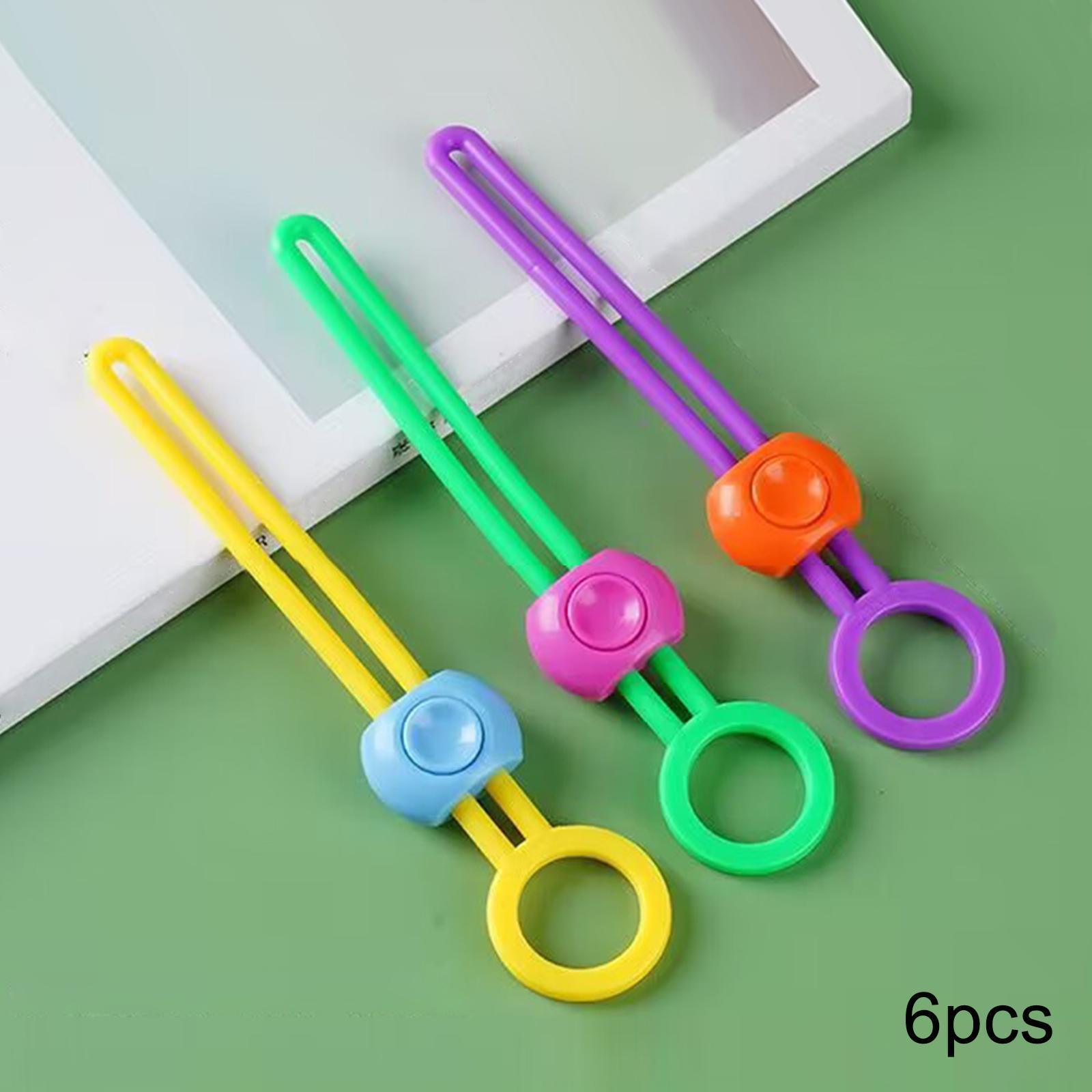 6 Pieces Seal Tags Kitchen Storage Clip Portable Snack Storage Clips Food Sealing Clip Snack Bag Sealing Chips for Restaurant Household