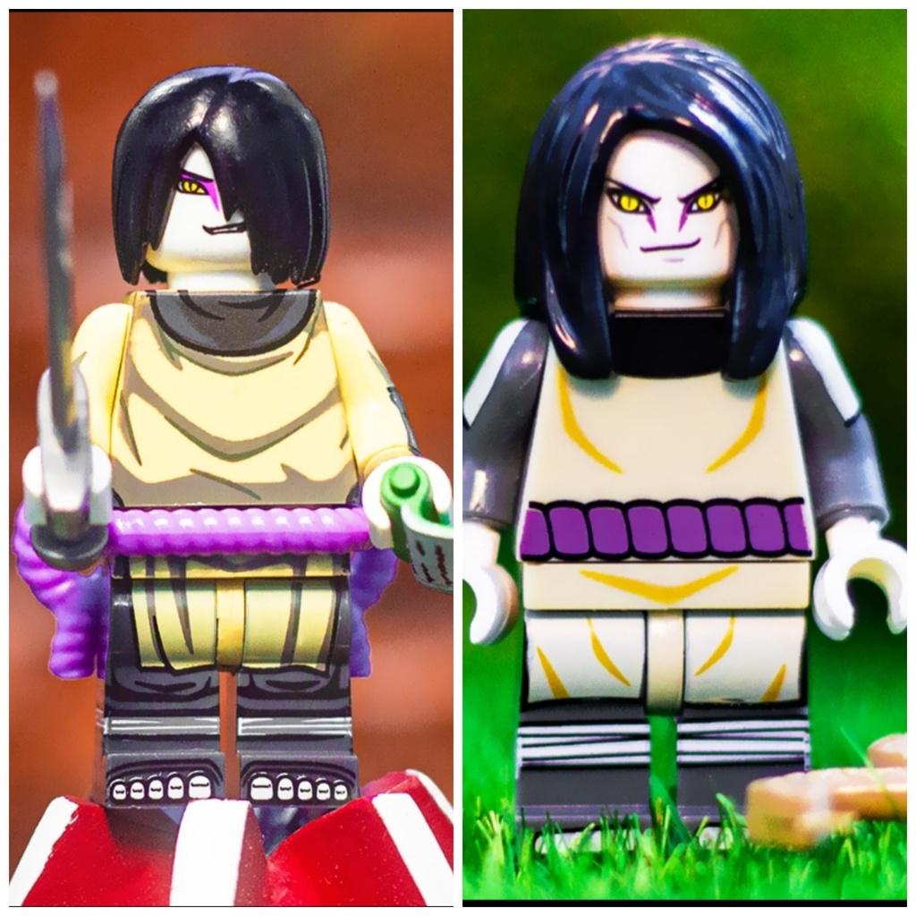 orochimaru mô hình lắp ghép nhân vật naruto