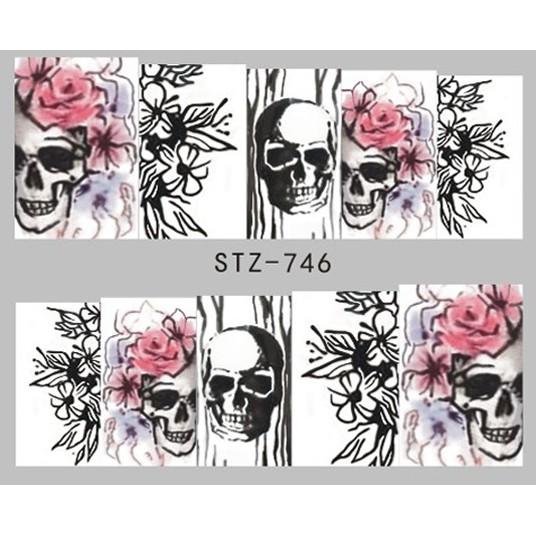 Decal dán móng nước