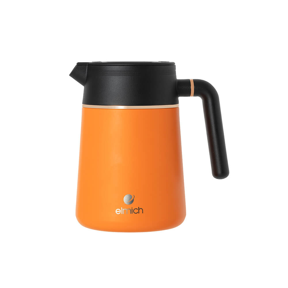 Bình Giữ Nhiệt Gia Đình Elmich EL8372 1L, Hàng Chính Hãng, Inox 304, Có Lõi Pha Trà - JoyMall