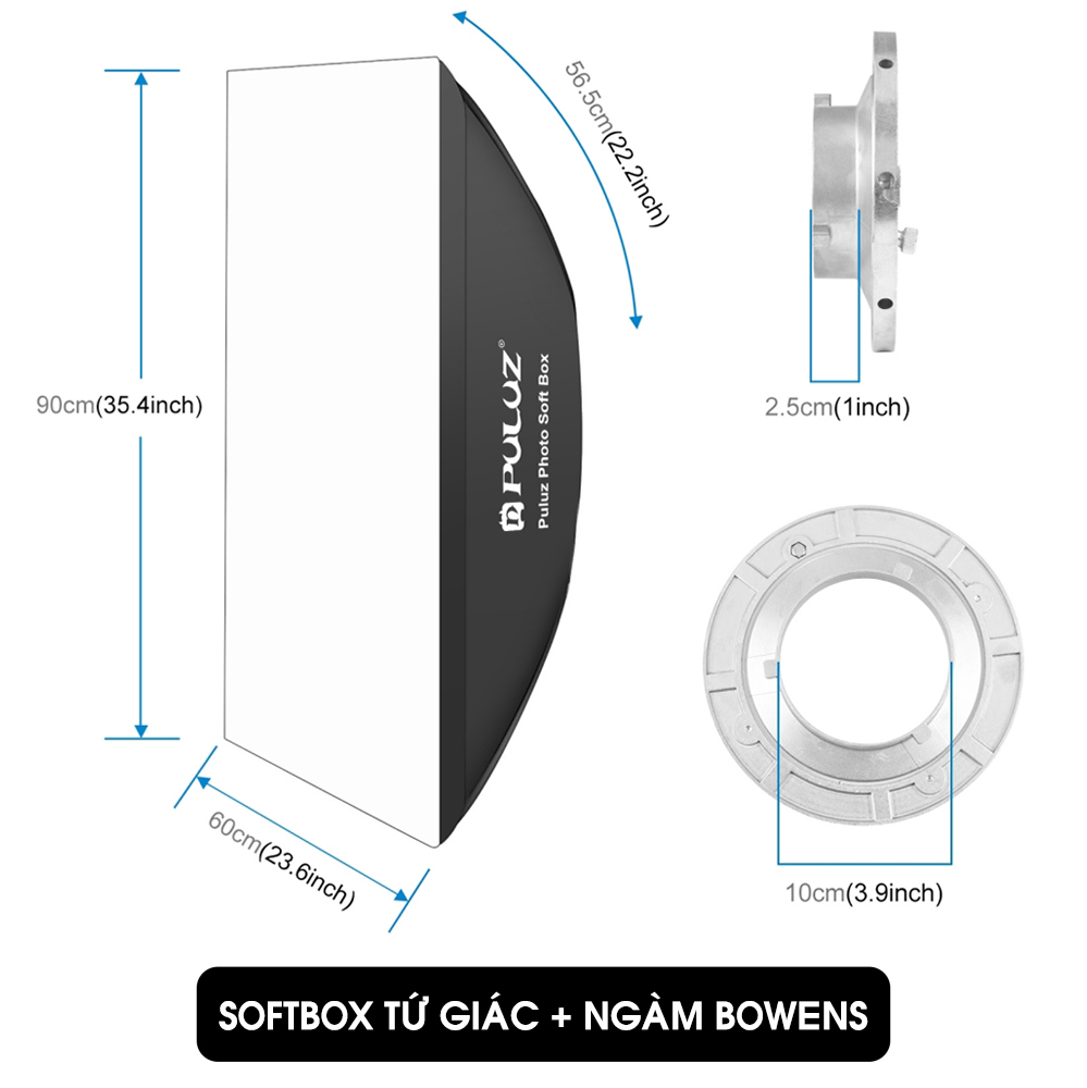 ĐÈN LED STUDIO 150W 3200K-5600K PULUZ (NGÀM BOWENS) - HÀNG NHẬP KHẨU