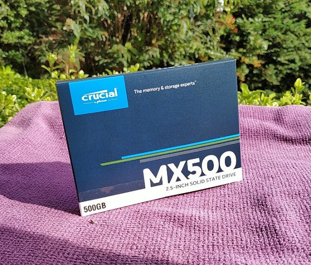 Ổ cứng gắn trong SSD Crucial MX500  500GB 2.5 inch Sata III CT500MX500SSD1 - Hàng Nhập Khẩu