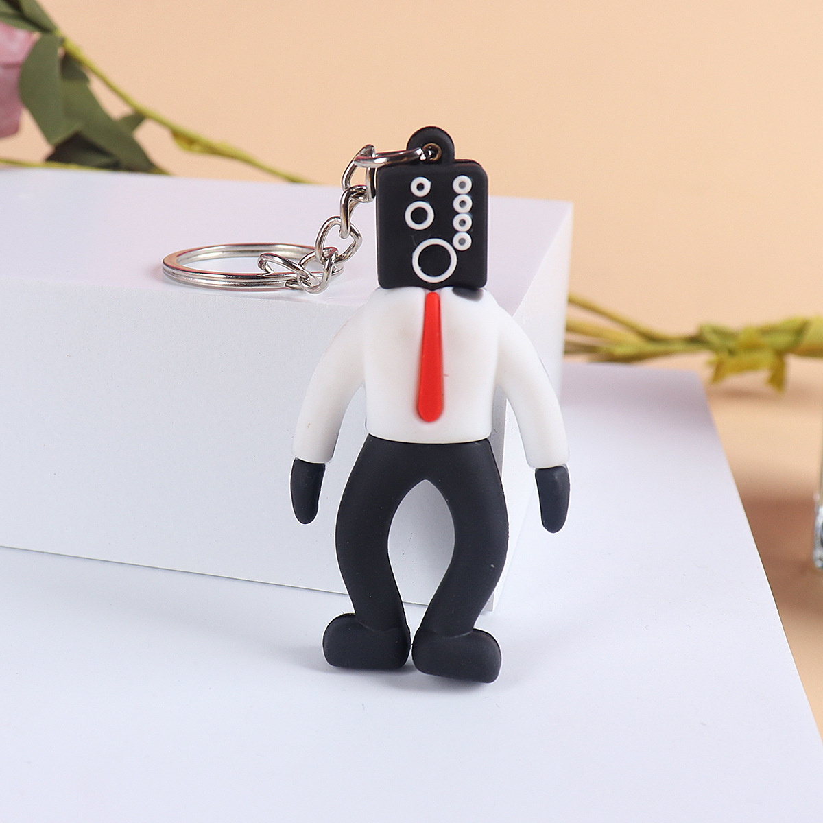 Móc khoá Silicon 5cm dễ thương-MK34A