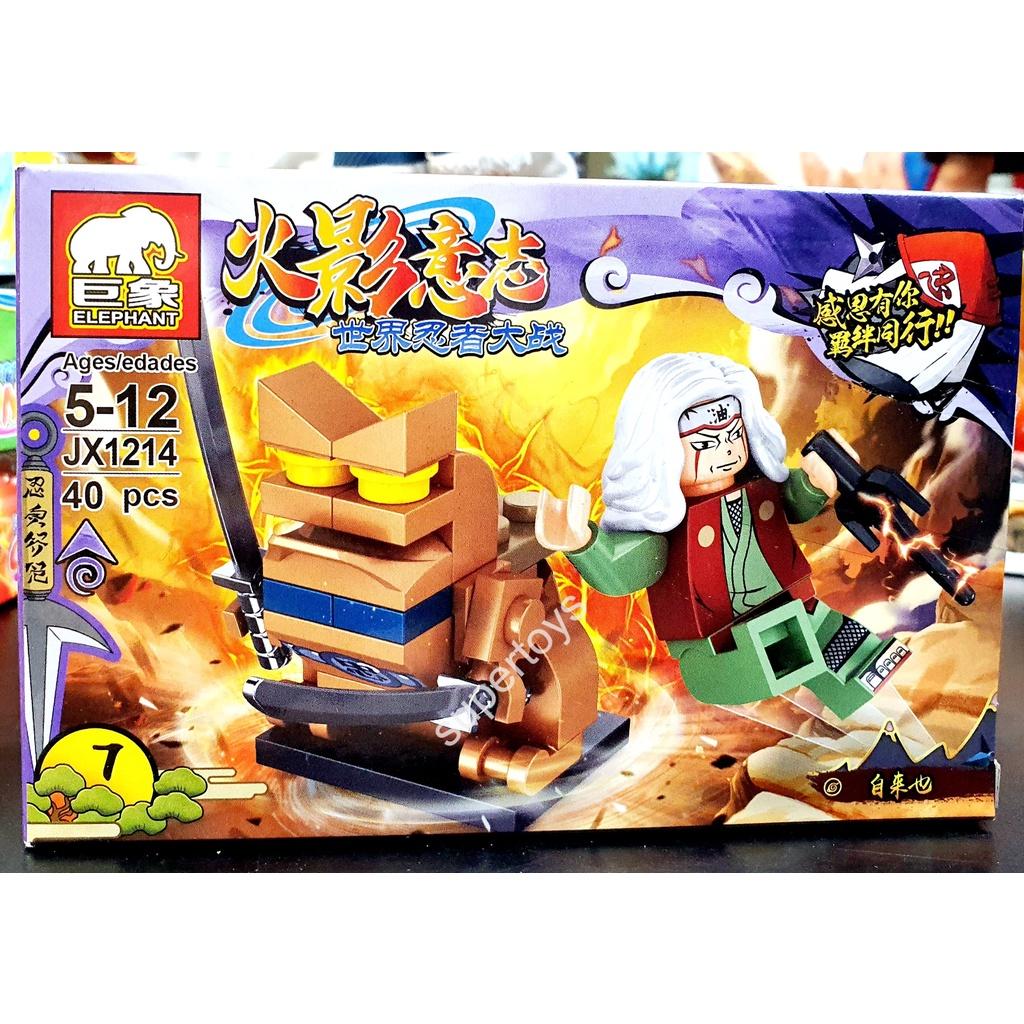 Lego Naruto hộp kèm nhân vật và vỹ thú