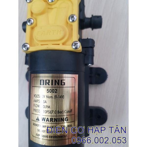 MÁY BƠM TĂNG ÁP -12V LƯU LƯỢNG 5L/phút -ứng dụng làm bộ rửa xe phun sương tưới cây tưới lan