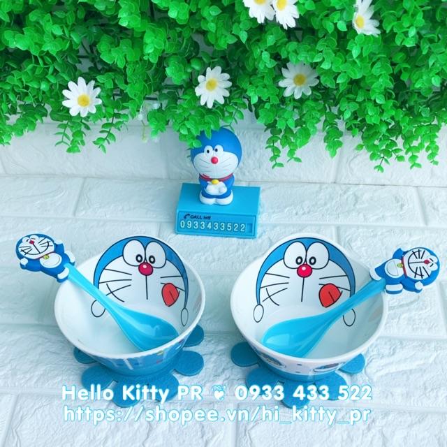 SET COMBO CHÉN SỨ CAO CẤP DORAEMON DOREMON