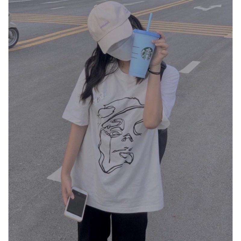 Áo thun tay lỡ Sadboiz Story form rộng Unisex dưới 85kg chất thun