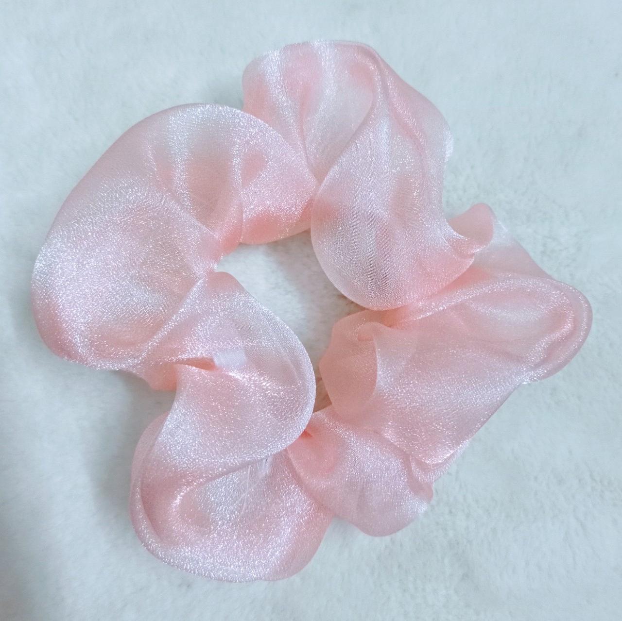 Dây cột tóc scrunchies dễ thương - loại to