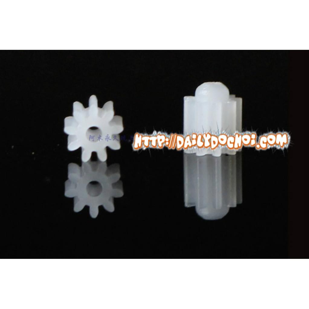 Bánh răng 9 răng trục 1mm nối trục động cơ