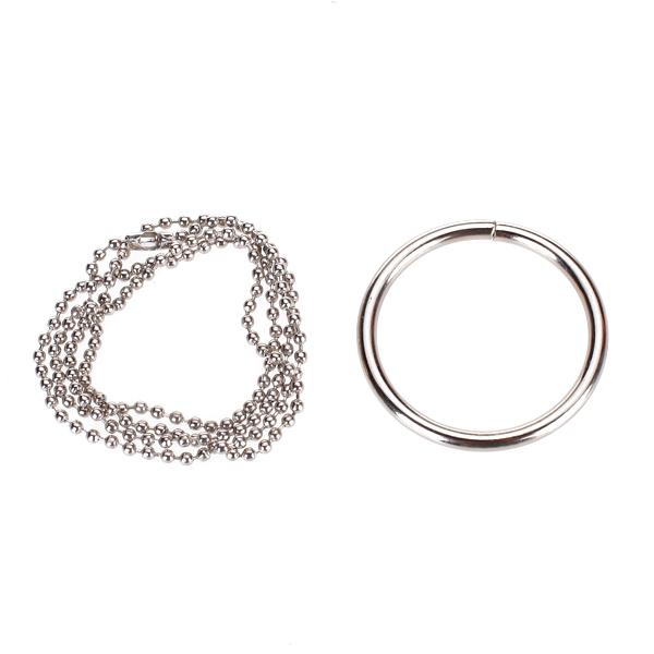 Magic Ring Chain Metal Magic Trick Props Knot