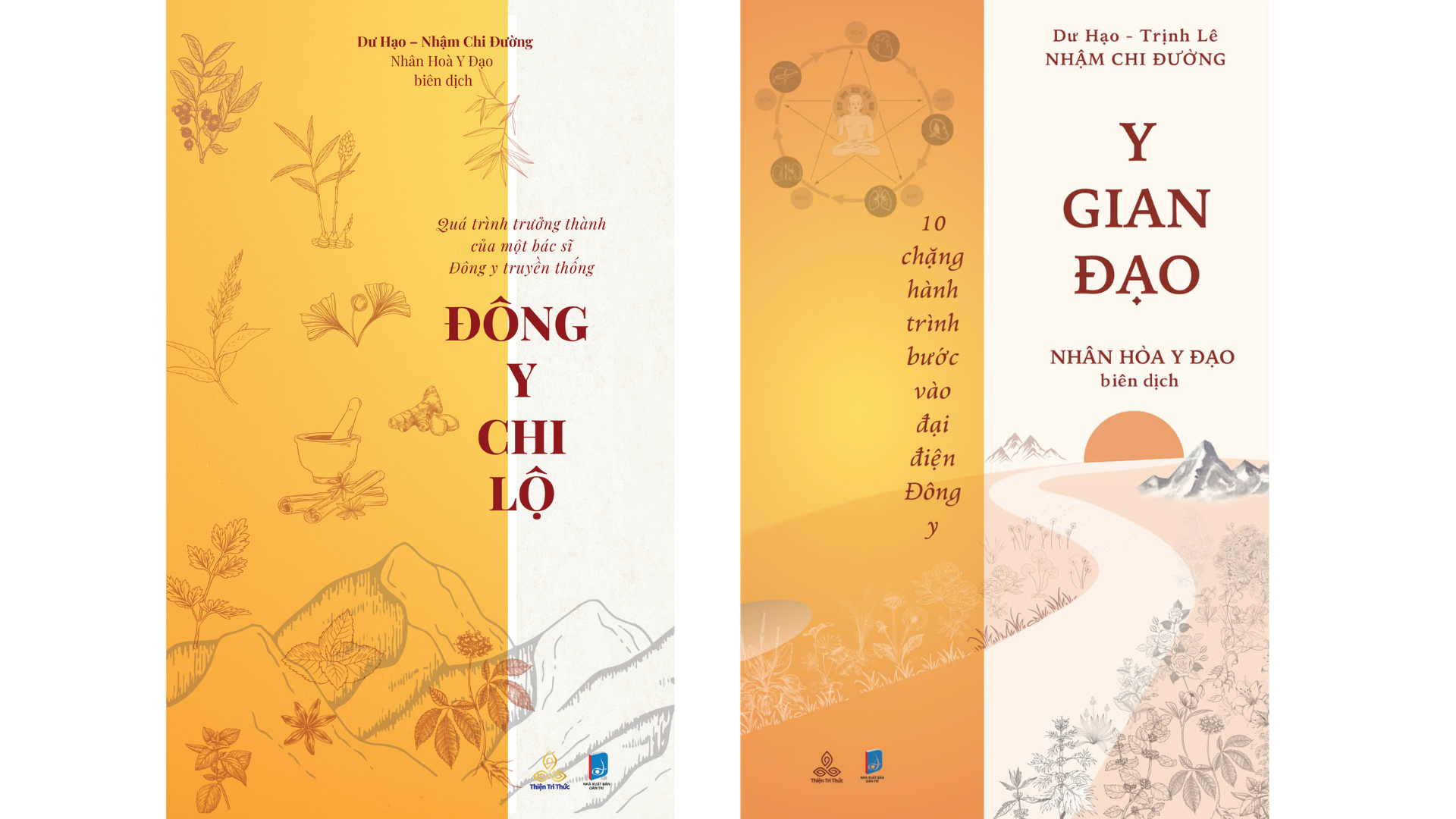 Combo sách Đông y chi lộ &amp; Y gian đạo