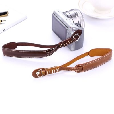 Dây đeo máy ảnh cổ tay chất liệu da cao cấp