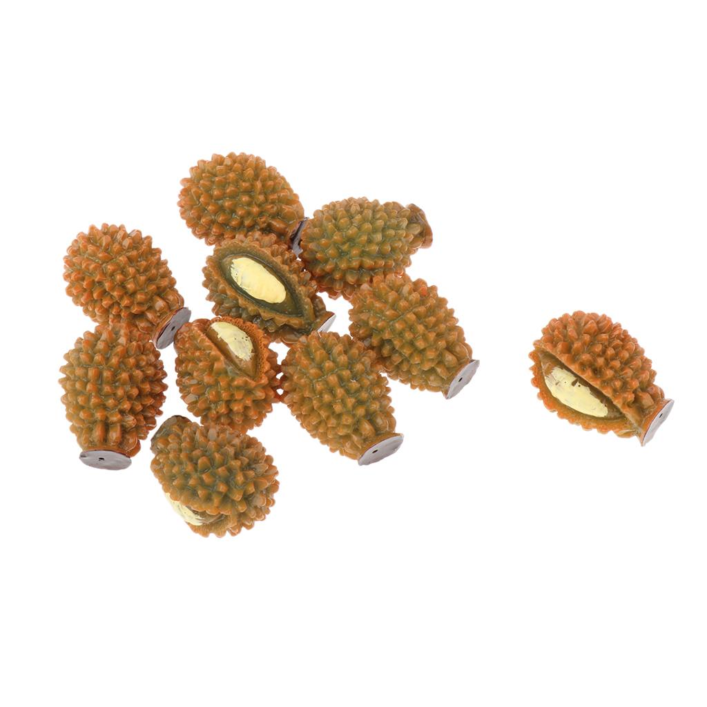 10 Nhà Búp Bê Mini Sầu Riêng 1/12 Nhà Búp Bê Phụ Kiện