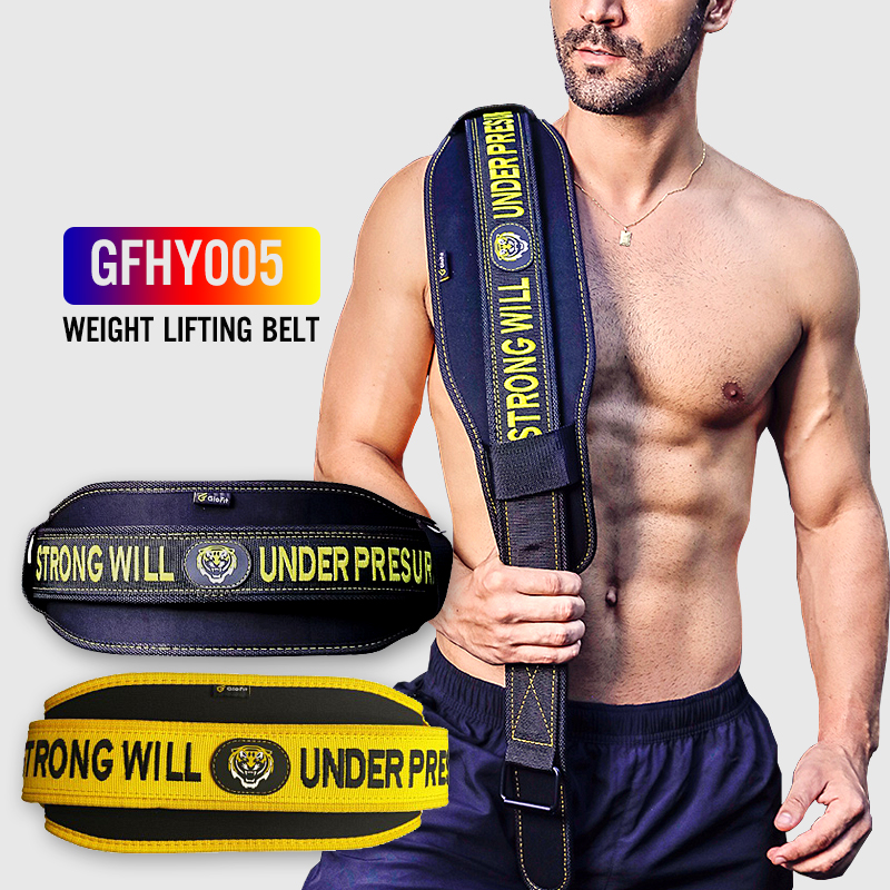 Đai Lưng Tập Gym, Nâng Tạ, Đai Lưng Thể Hình Cao Cấp Chính Hãng Glofit GFHY005, Đai Lưng Tập Gym Cao Cấp Cho Nam Nữ