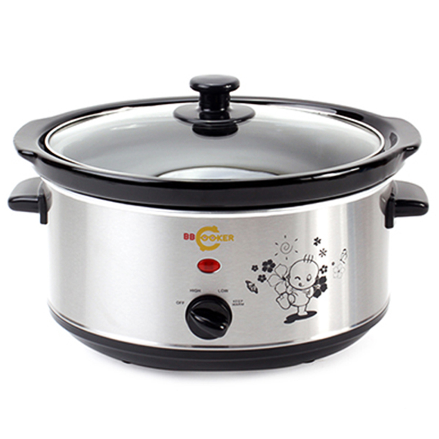 Nồi nấu cháo đa năng cho bé BBCooker 3.5l - Hàng Chính Hãng