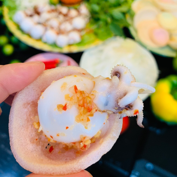 Mực Bầu Baby Khay 500g
