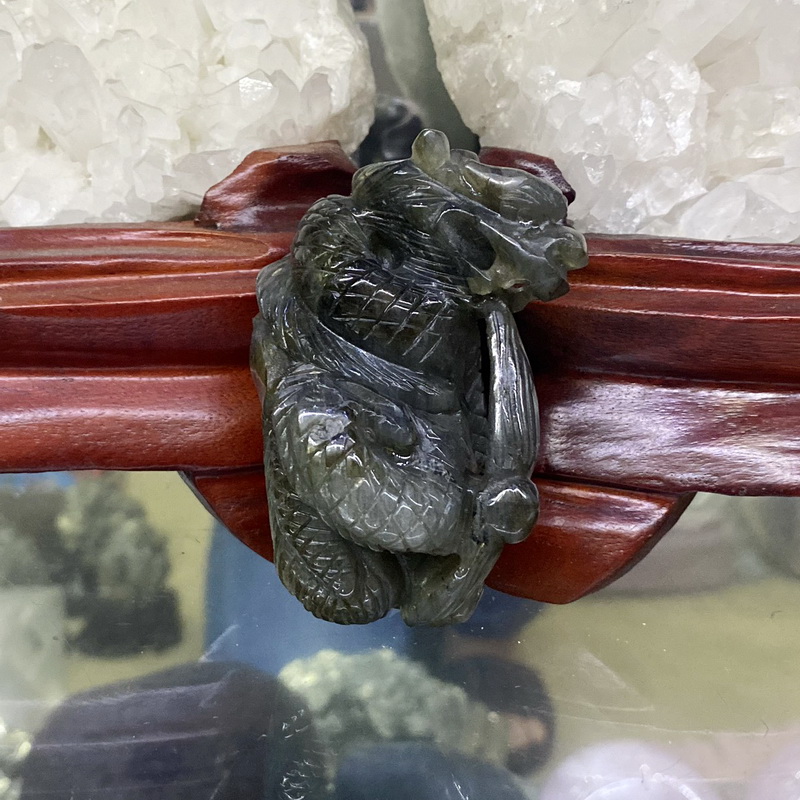 Đá xà cừ Labradorite Vật Phẩm Phong Thủy Thiên Nhiên