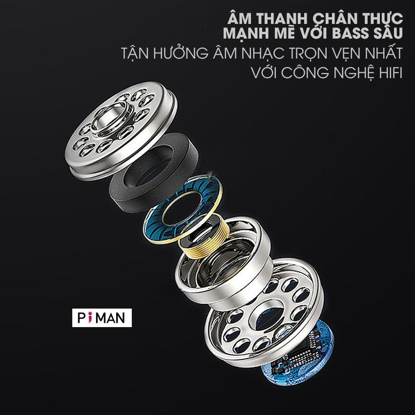 Tai Nghe Bluetooth 5.0 không dây nhét tai mini thể thao Gaming pin trâu- Đèn LED hiển thị Phần Trăm Pin - Hàng chính hãng - TNBT14