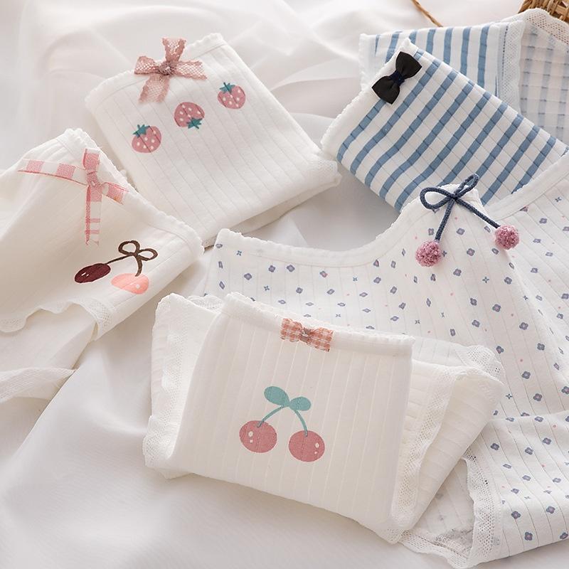 Quần lót nữ cute chất liệu cotton kháng khuẩn Kalious mã 375