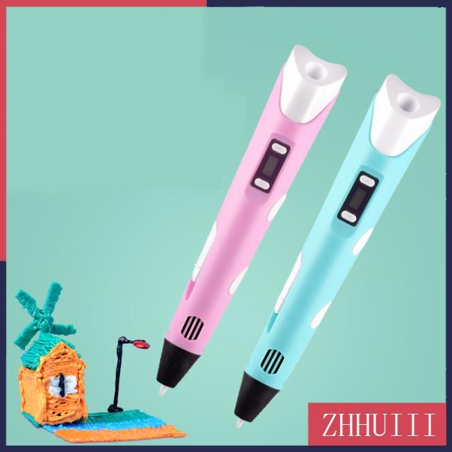 Bộ Bút Vẽ 3d 12v Thế Hệ 2 Kèm Bút Vẽ