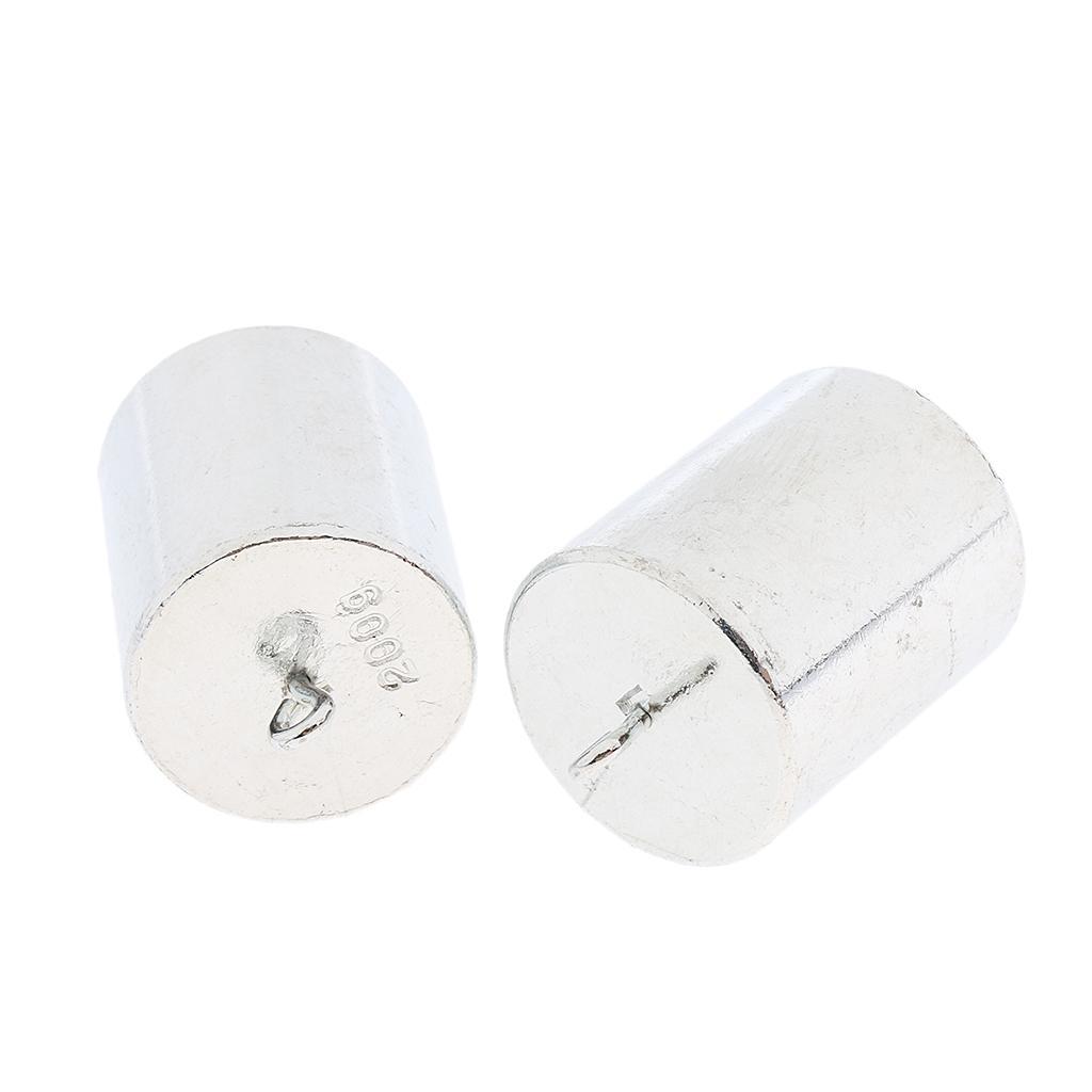 Pack of 4pcs Slotted Iron Weights Sets Hooked Mass Weight With Hanger Pack for Physics Lab and Teaching