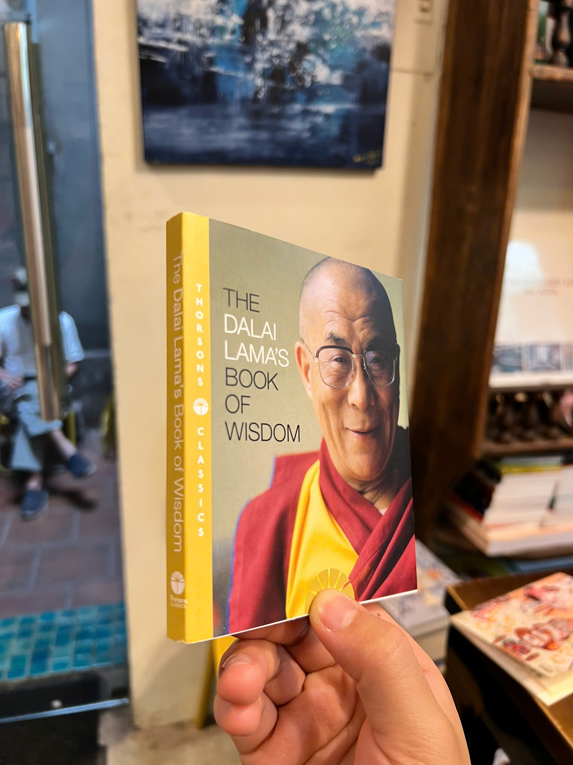 Sách - The Dalai Lama's Book of Wisdom by Dalai Lama XIV | Buddhism / Ngoại văn / Khổ nhỏ bỏ túi