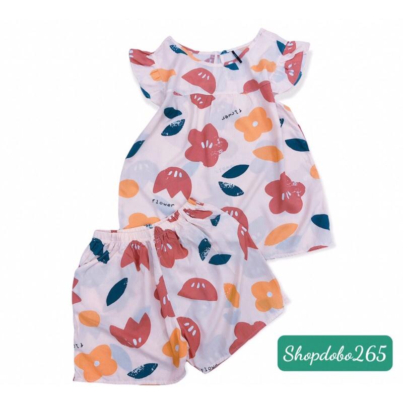 Đồ bộ nữ,đồ ngủ,đồ bộ lanh mặc nhà tay cánh tiên siêu cute.