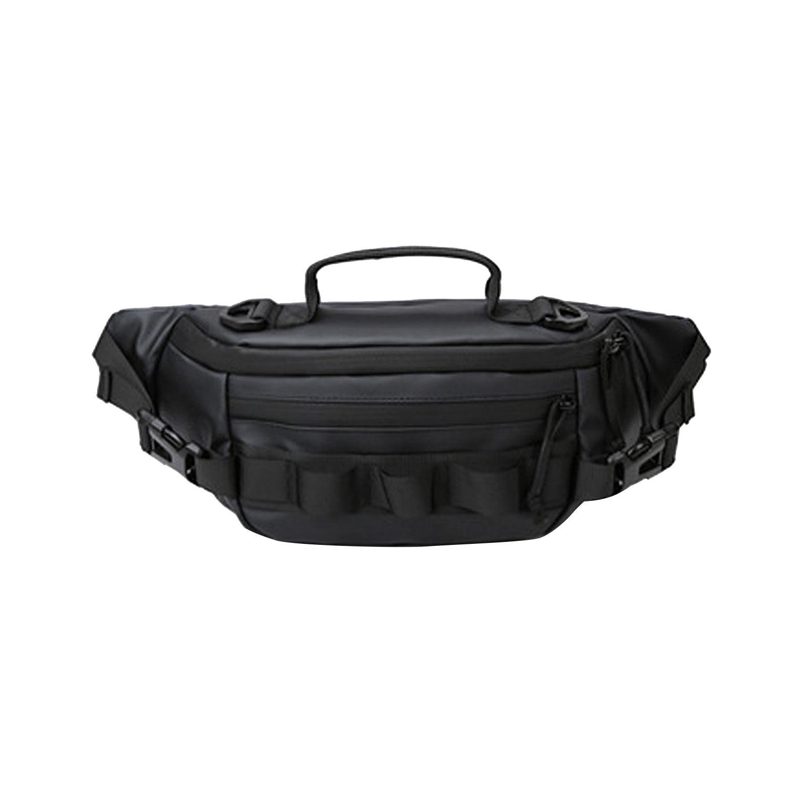 Running Waist Pack Classic Casual Supplies Lure Fishing Bag Travel Fanny Pack Fishing Bag Durable Lightweight for Cycling Walking Sports Men