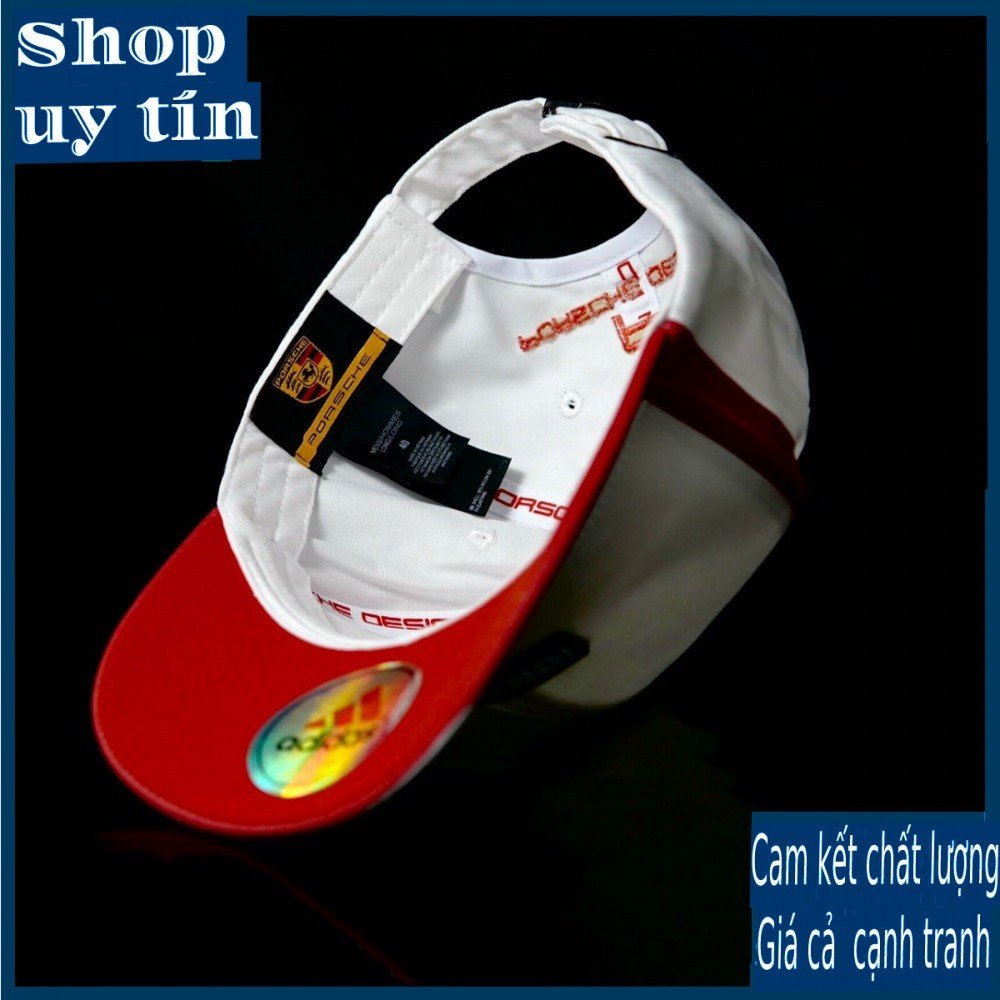 [ Miễn ship / giảm giá ] MŨ NÓN LƯỠI TRAI NAM NỮ NGỰA VÀNG PHỐI LƯỚI CAO CẤP - màu đen