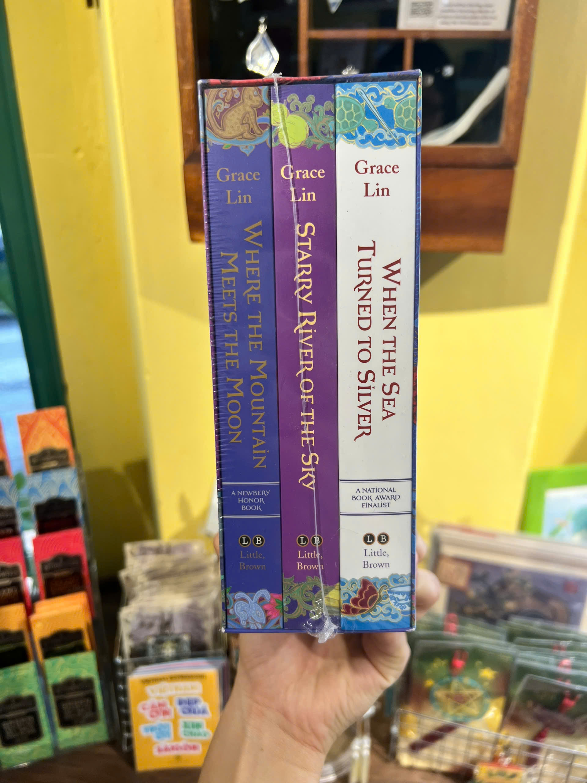 Sách - Where the Mountain Meets the Moon: Complete Paperback Gift Set by Grace Lin / Children English Books
