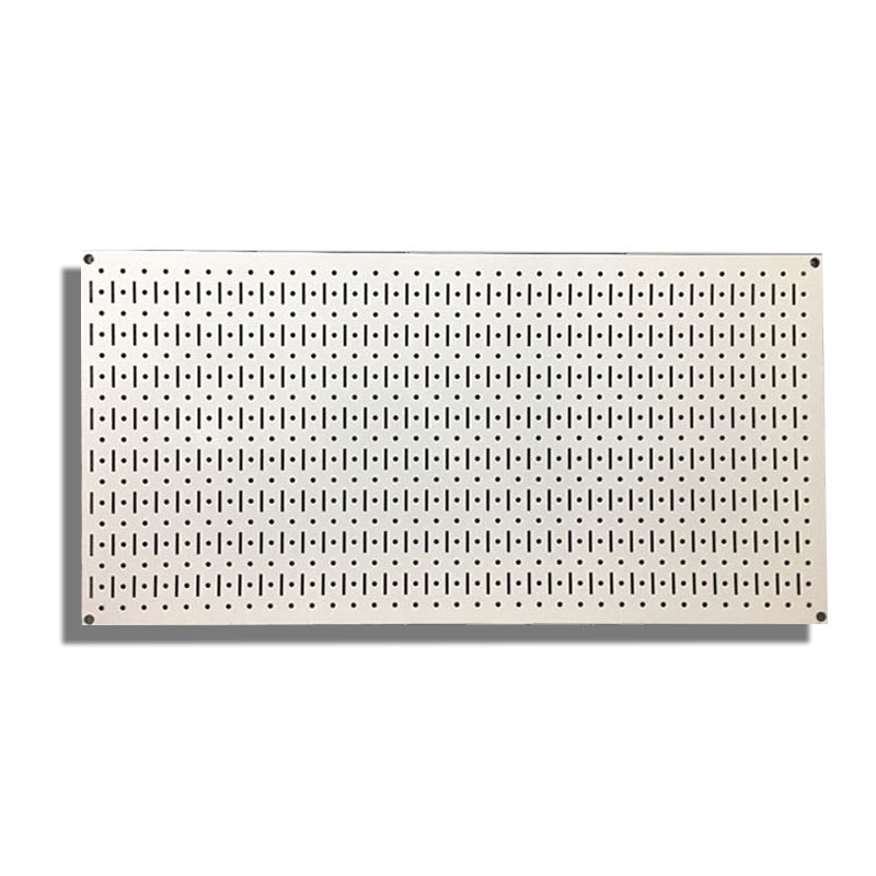 Vách lưới pegboard treo tường treo dụng cụ màu Trắng