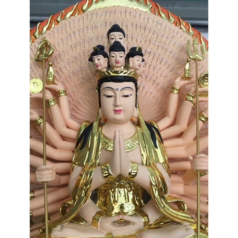 01 Tượng Phật Thiên thủ/ Chuẩn đề 40cm