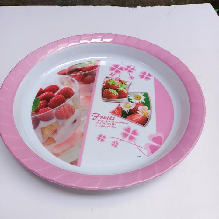 KHAY TRÒN NHỰA PHÍP ĐỰNG HOA QUẢ BÊ ĐỒ CAO CẤP