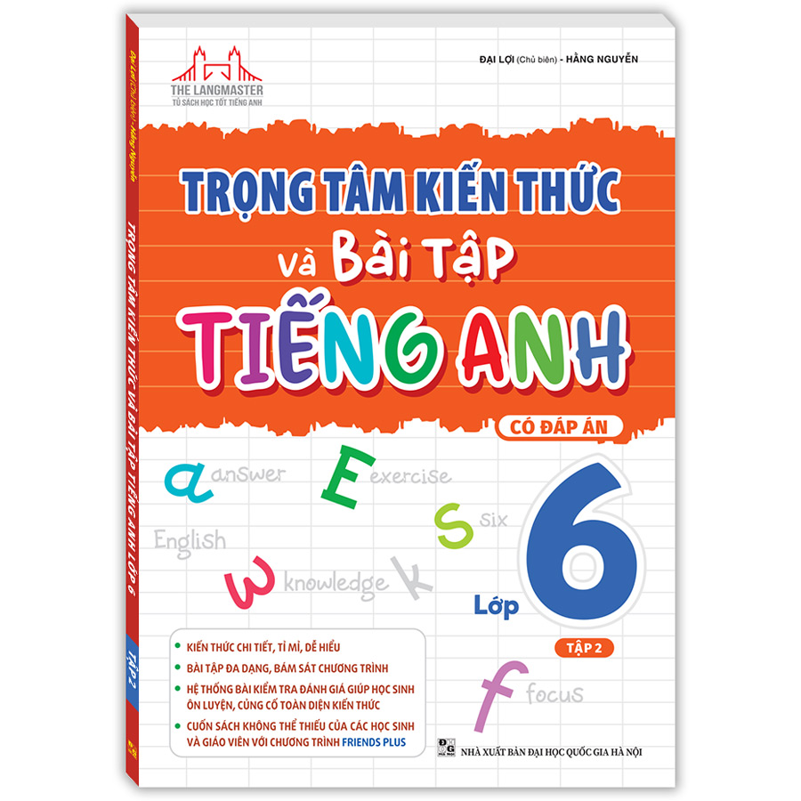 Trọng Tâm Kiến Thức Và Bài Tập Tiếng Anh Lớp 6 Tập 2
