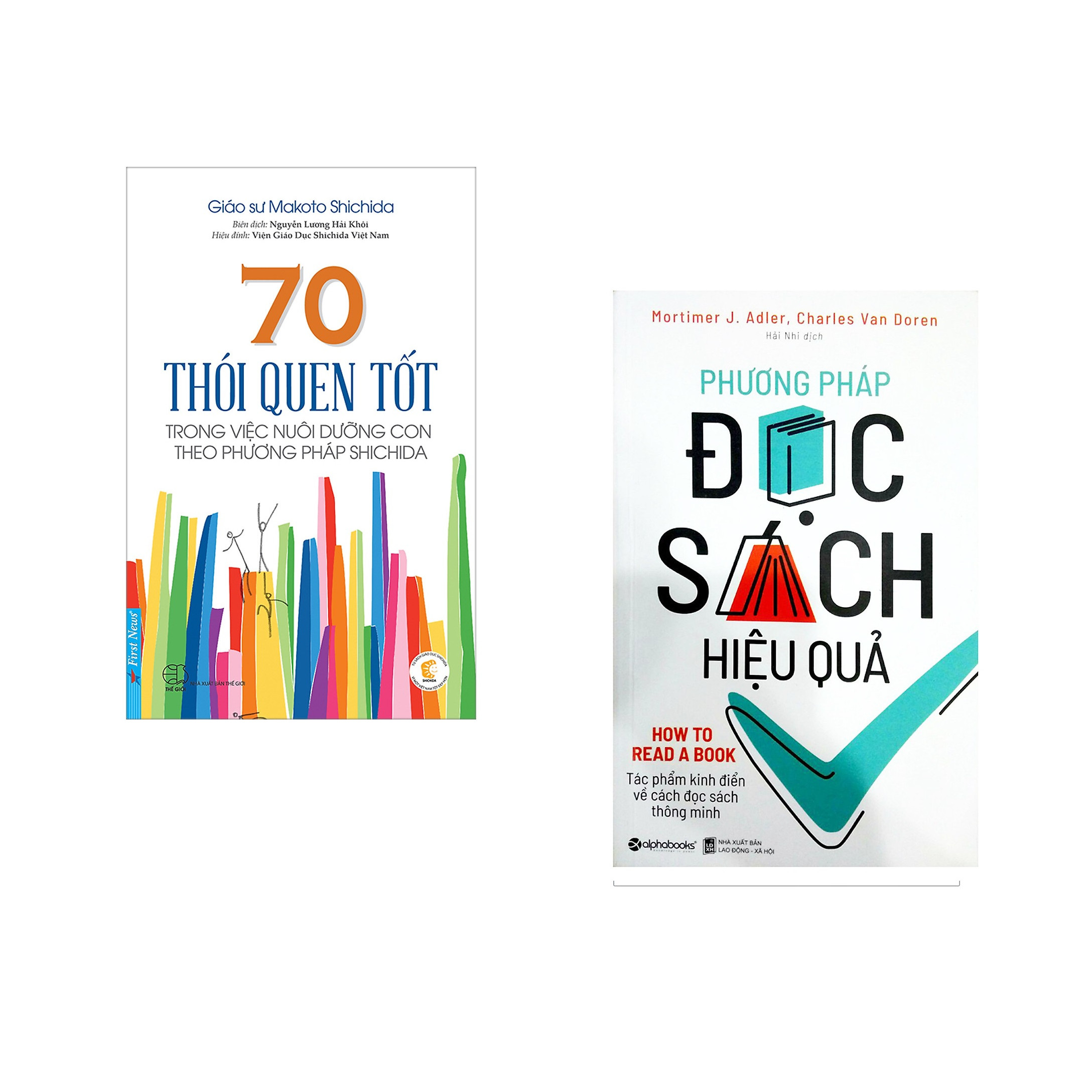 Combo 2 cuốn sách: 70 Thói Quen Tốt - Trong Việc Dưỡng Con Theo Phương Pháp Shichida + Phương Pháp Đọc Sách Hiệu Quả