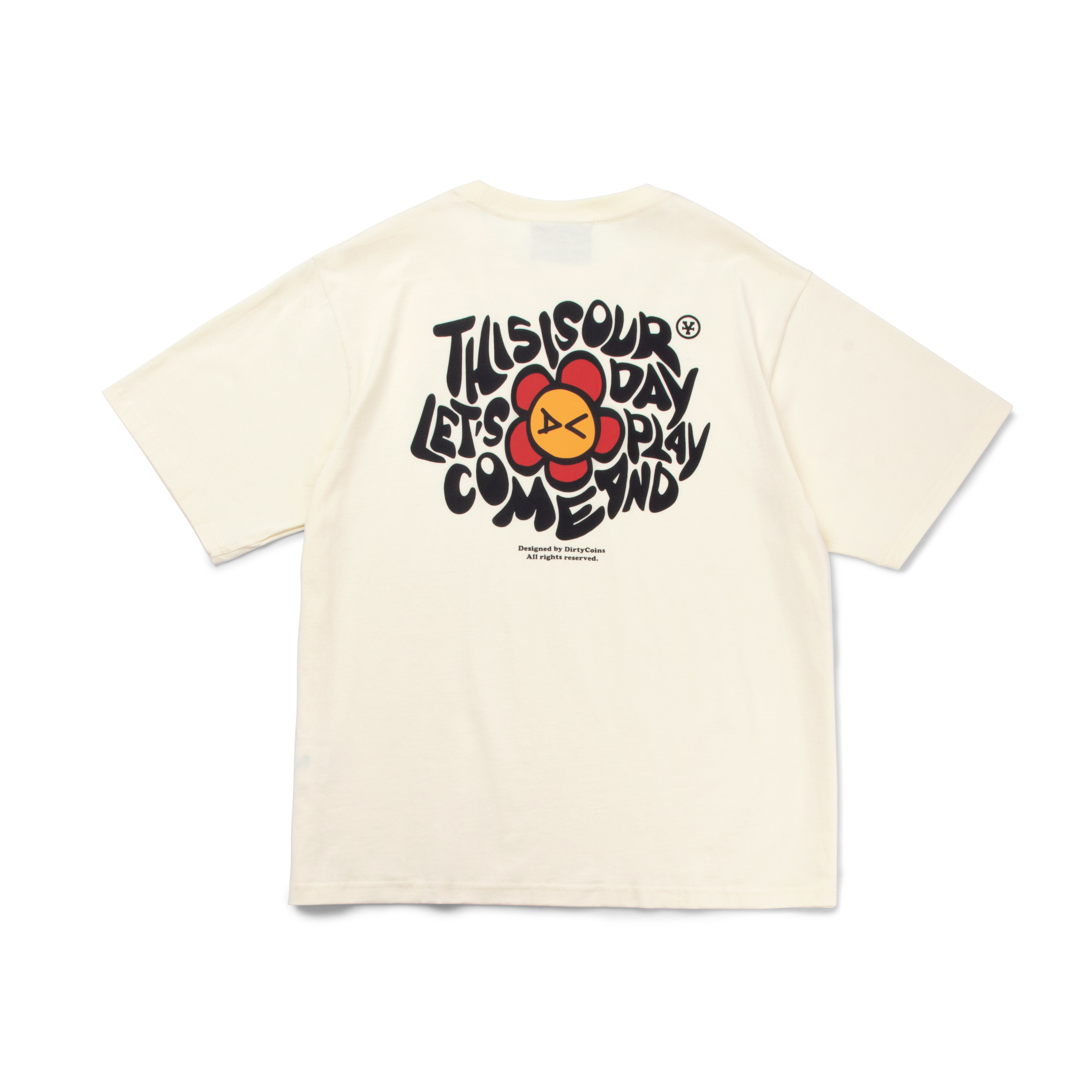 Áo Thun DirtyCoins Fukyba Active T-shirt - Cream