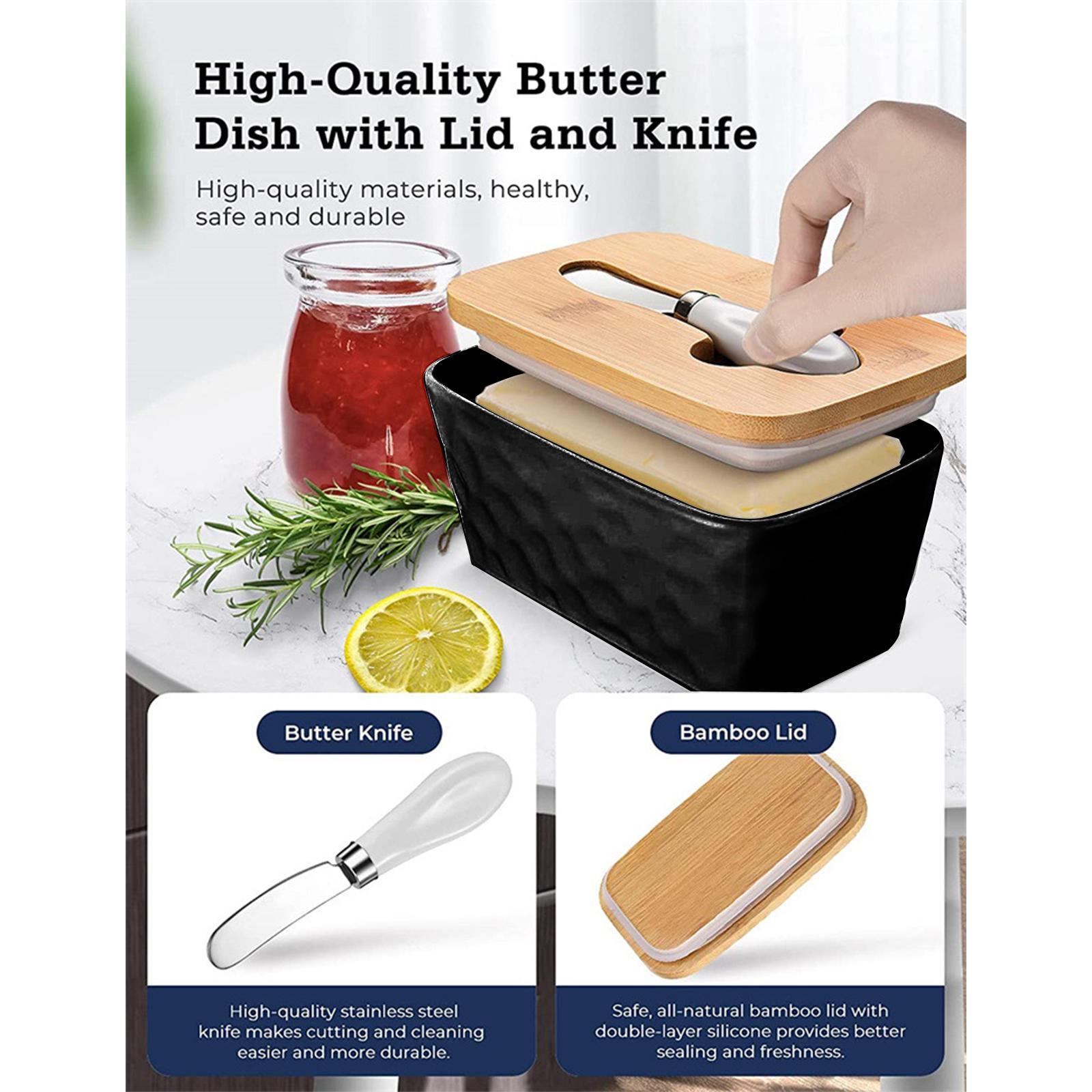 Butter  Container with Butter  for Countertop