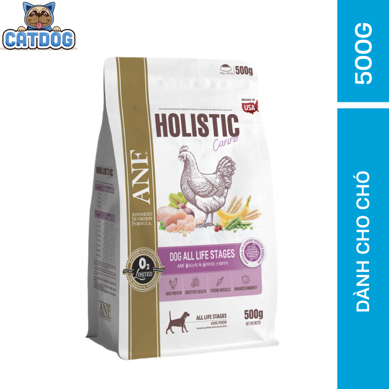 [1.6KG] ANF HOLISTIC - Thức ăn hạt cho chó dinh dưỡng đạt chuẩn Hoa Kỳ