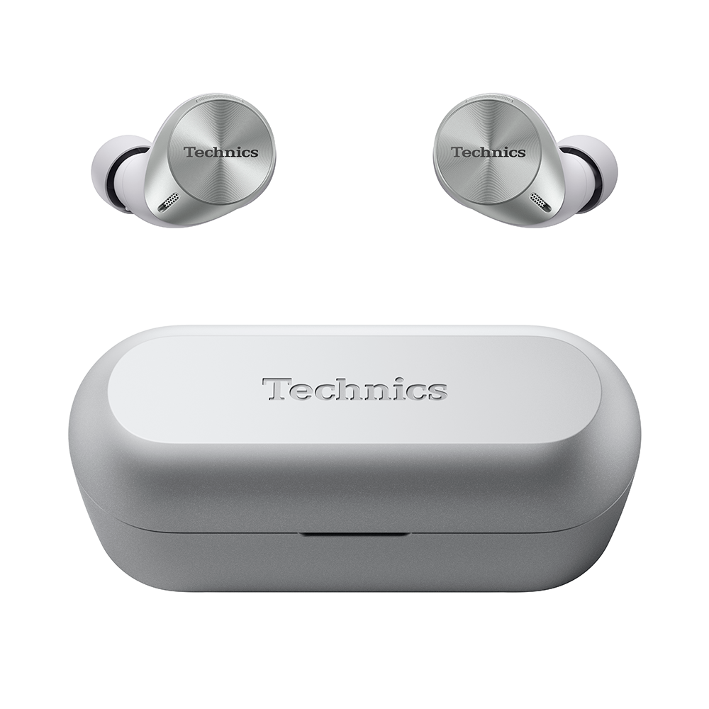 Tai nghe Panasonic Bluetooth Không dây True Wireless Technics EAH-AZ60E-S - Màu bạc - Hàng chính Hãng