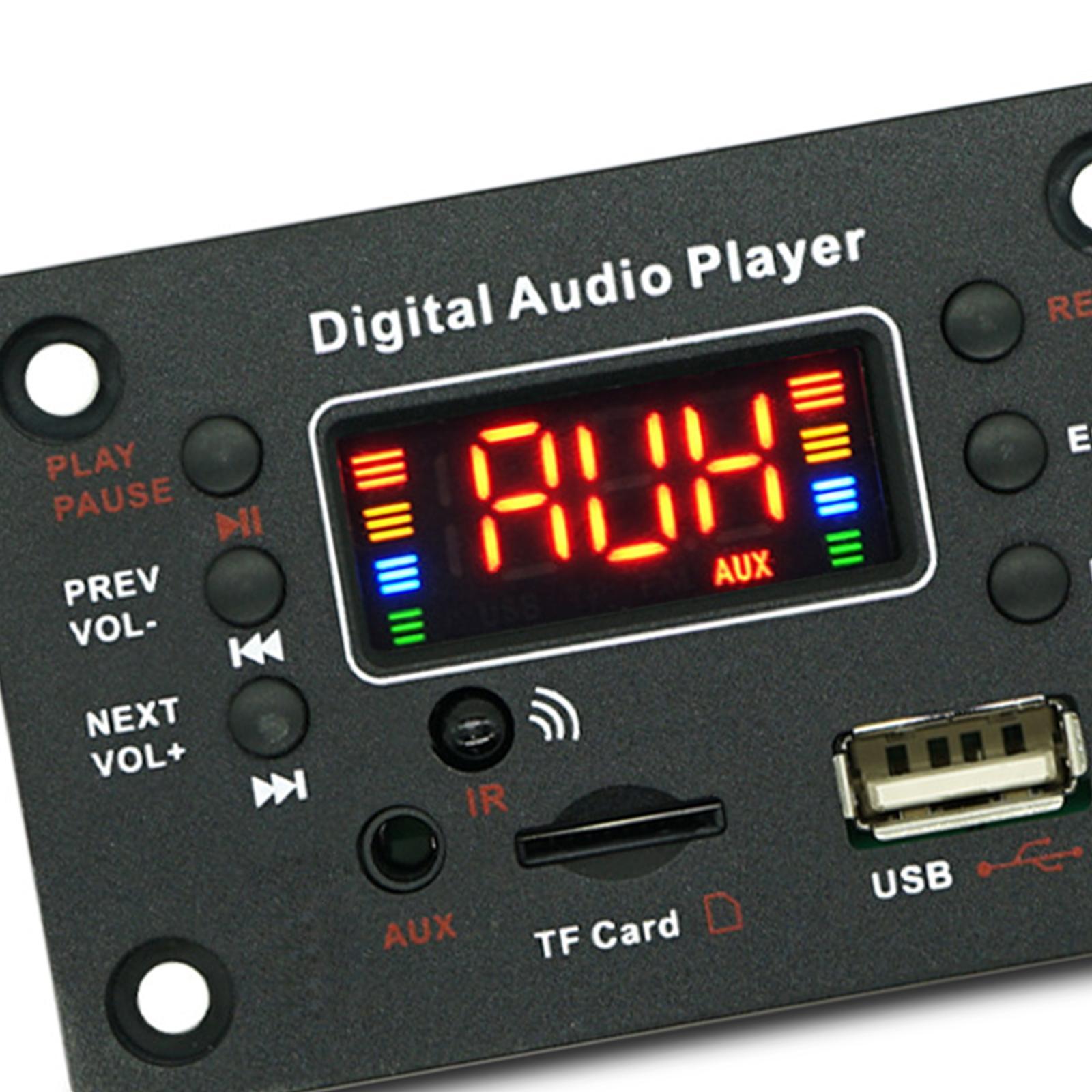 MP3 Board, Car Radio Module, MP3 WMA WAV Ape Audio Module Amplifier, Stereo Audio Receiver Video Player V5.0 Audio Board