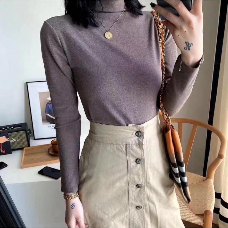 Áo Giữ Nhiệt Cổ 3 Phân Xuất Nhật MoTie